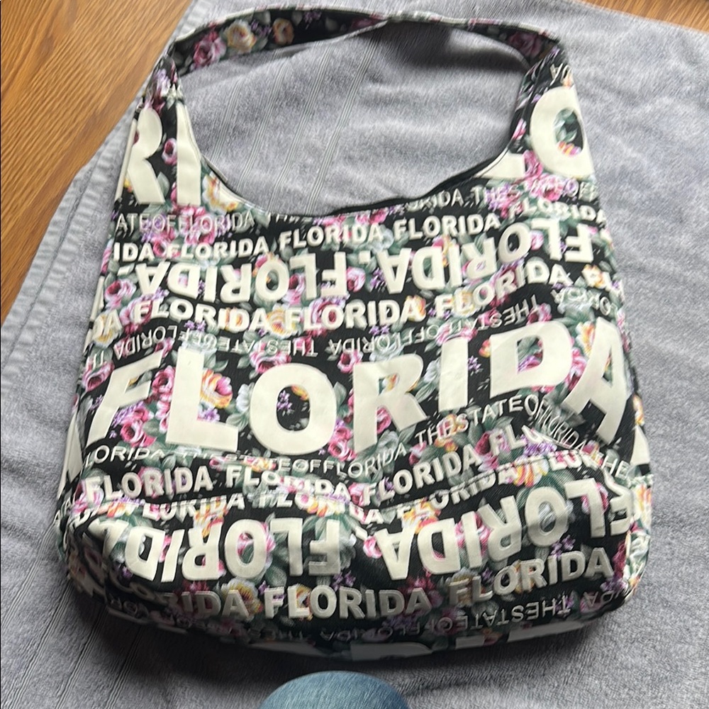 Florida Floral Print Women's Bag